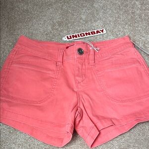 Unionbay juniors size 1 shorts nwt